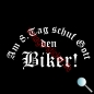 Autoaufkleber, Aufkleber Am 8. Tag schuf Gott den Biker! w