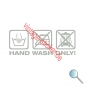 Autoaufkleber,Aufkleber Hand wash only a