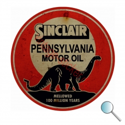 Autoaufkleber Sinclair Motor Oil, Aufkleber Sinclair Motor Oil