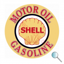 Autoaufkleber Shell Oil, Aufkleber Shell Oil