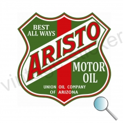 Autoaufkleber, Aufkleber, Kofferaufkleber, Aristo Motor Oil