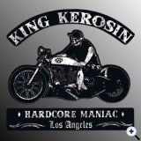 Autoaufkleber King Kerosin Hardcore Maniac