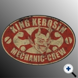 Autoaufkleber,Aufkleber King Kerosin Mechanic- Crew