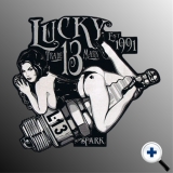 Autoaufkleber Pin Up Lucky 13 Spark