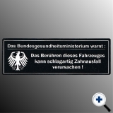 Autoaufkleber schlagartiger Zahnausfall 2