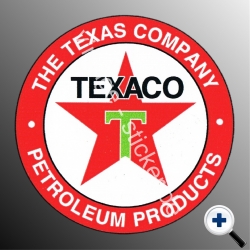 Autoaufkleber Texaco Company