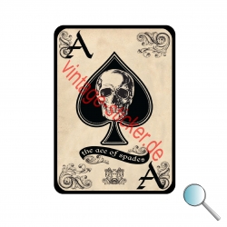 Autoaufkleber, the ace of spades