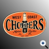 Autoaufkleber West Coast Choppers