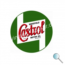 Autoaufkleber Castrol, Aufkleber Castrol