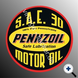 Autoaufkleber Pennzoil Motor oil