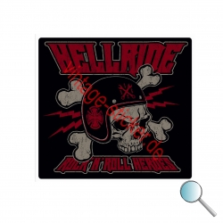 Autoufkleber Aufkleber Rock`N`Roll Heroes Hellride