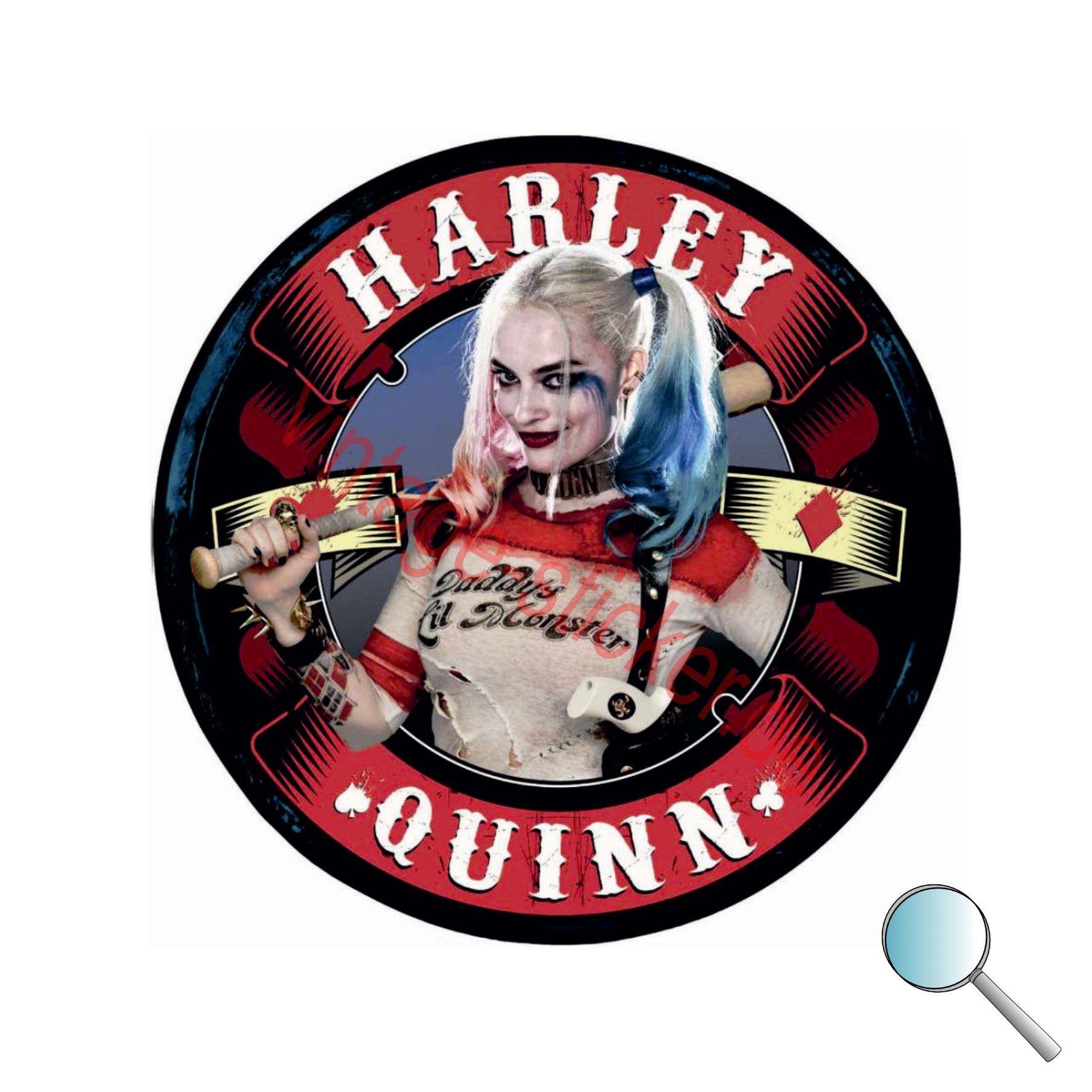 Aufkleber für Auto - Aufkleber: Harley