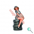 Autoaufkleber Pin Up 104, Aufkleber Pin Up 104