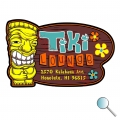 Autoaufkleber TiKi Lounge, Aufkleber TiKi Lounge