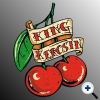 Autoaufkleber King Kerosin Kirschen