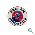 Autoaufkleber, Aufkleber Pan-Am Motor Oils