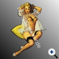 Autoaufkleber Pin Up 61