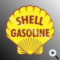 Autoaufkleber Shell Gasoline