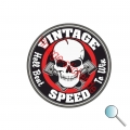 Autoaufkleber, Aufkleber Vintage Speed