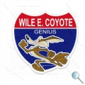 Autoaufkleber Wile E Coyote Genius