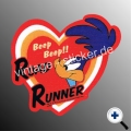 Autoaufkleber, Aufkleber, Kofferaufkleber, Road Runner 2