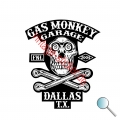 Autoaufkleber,Aufkleber Gas Monkey Dallas T.X.