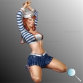 Autoaufkleber,Aufkleber Pin up Sailor